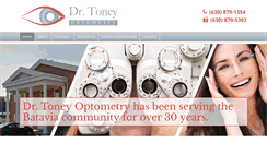 Desktop Screenshot of bataviaoptometry.com